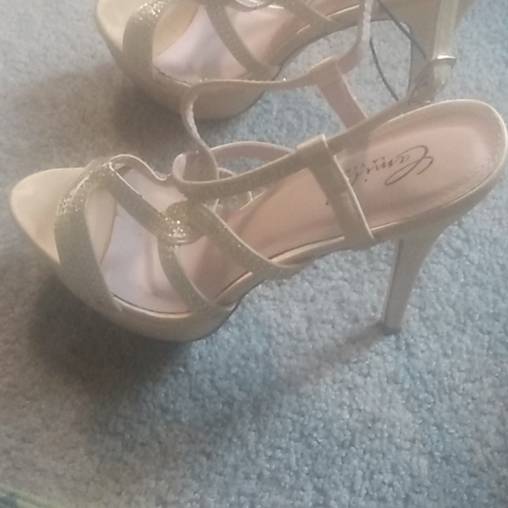 Elegant Golden Shoes